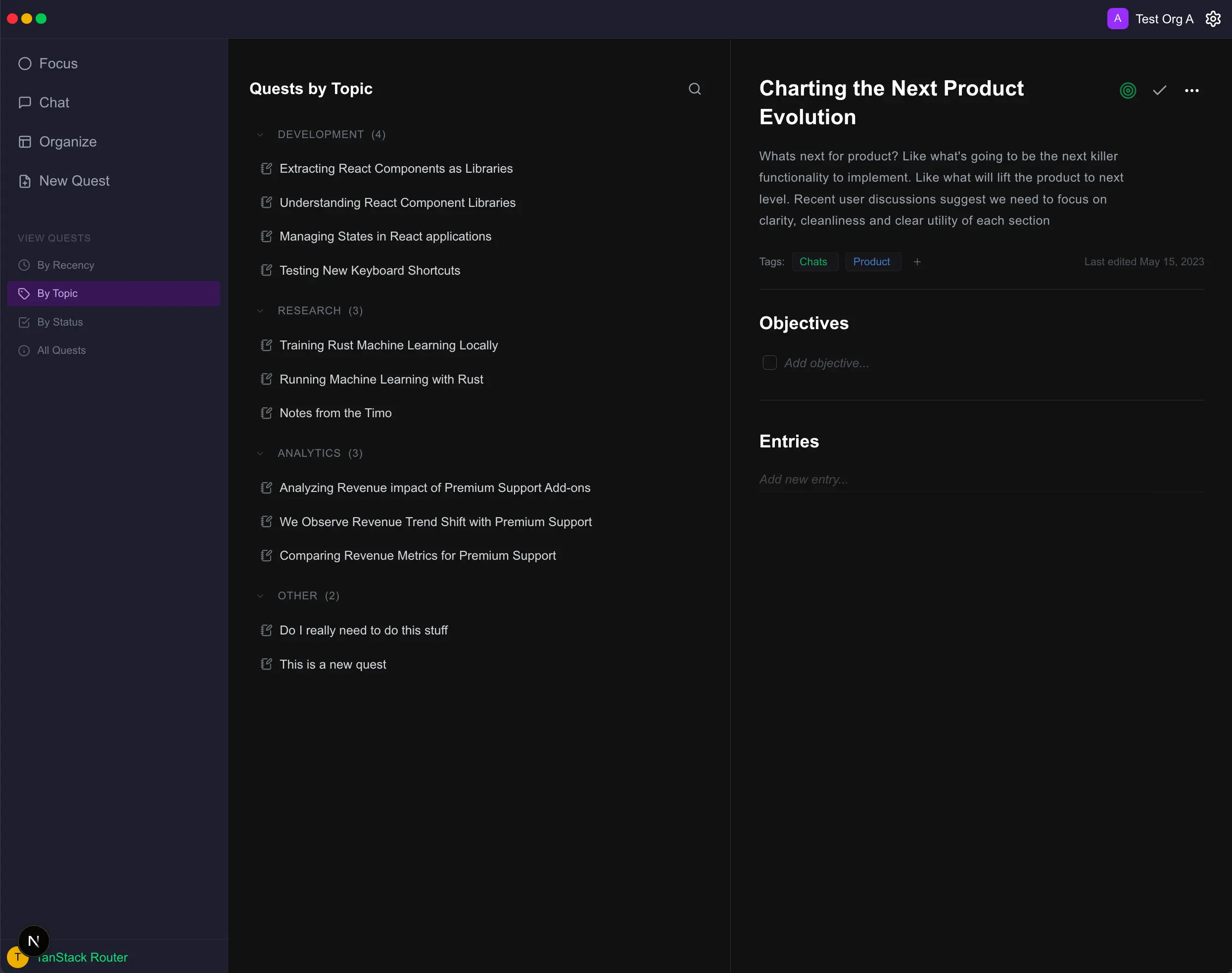 UI Mockup Example 2